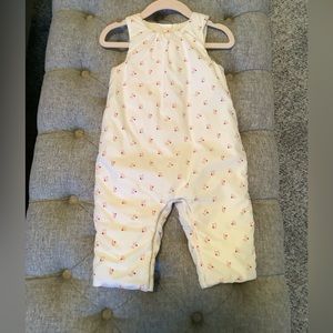 Jacadi cotton quilted jumpsuit